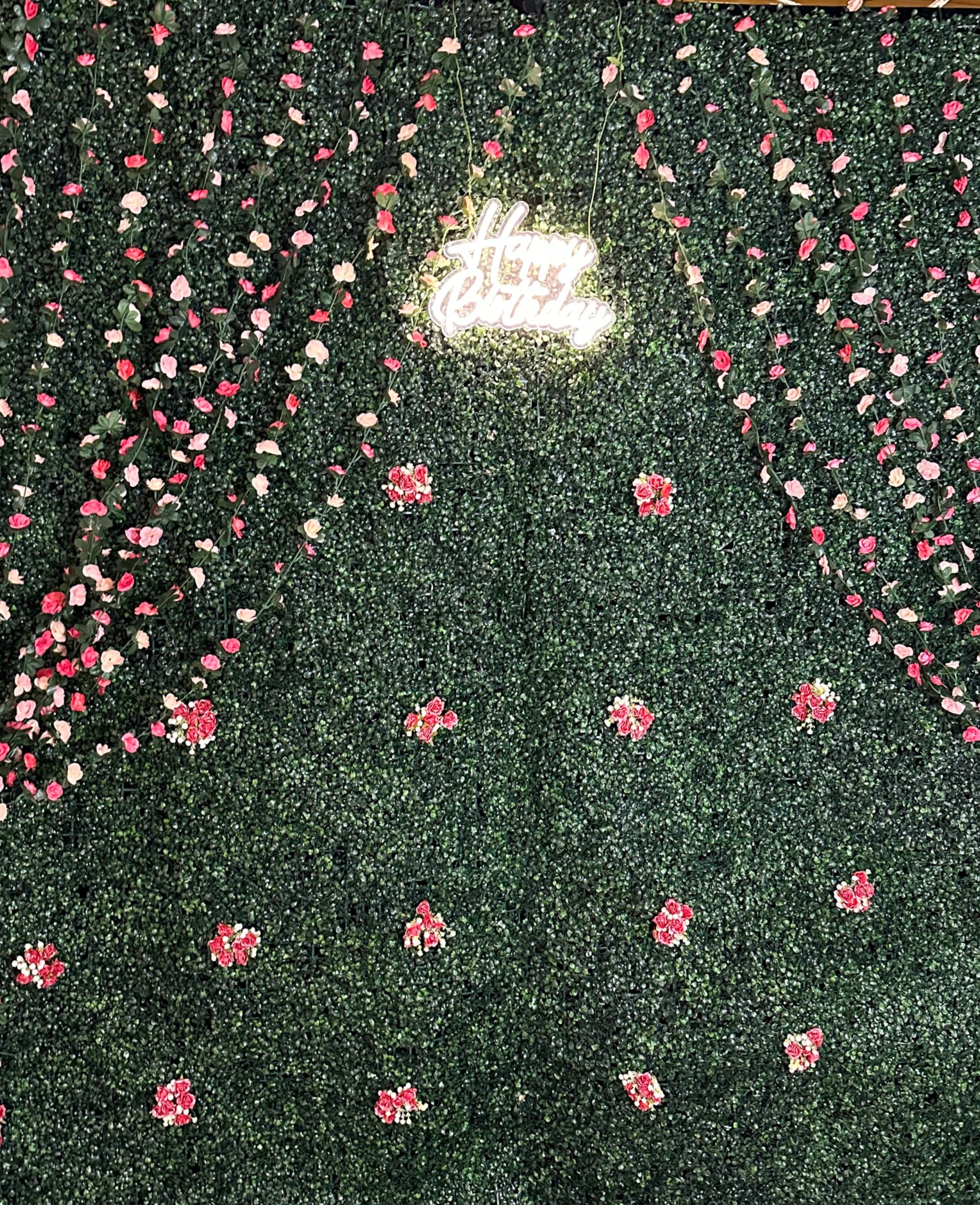 Premium Greenery Wall Rental for Wedding Photo Booth in Binghamton NY