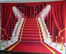 Holiday and seasonal photo booth backdrops for events