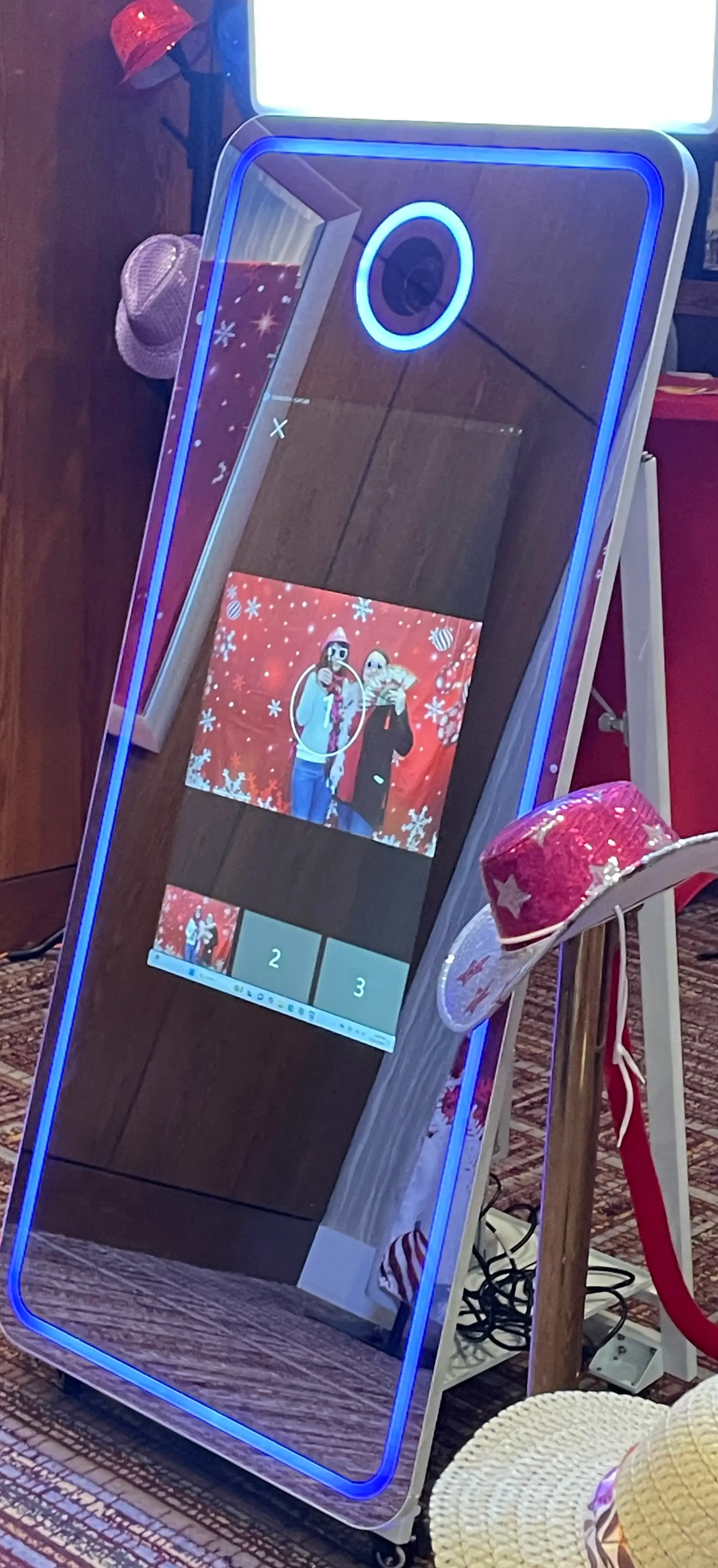 Sleek & Modern Magic Mirror Photo Booth Rental Binghamton, NY